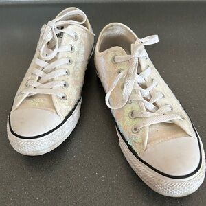 Iridescent Sparkle Converse